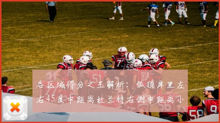 各区域得分之王解析：弧顶库里左右45度中距离杜兰特右侧中距离小卡的精彩表现